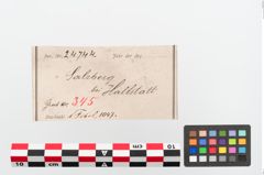 Etiketten zu Bronzebrillenfibel (NHMW-PRAE-024744)